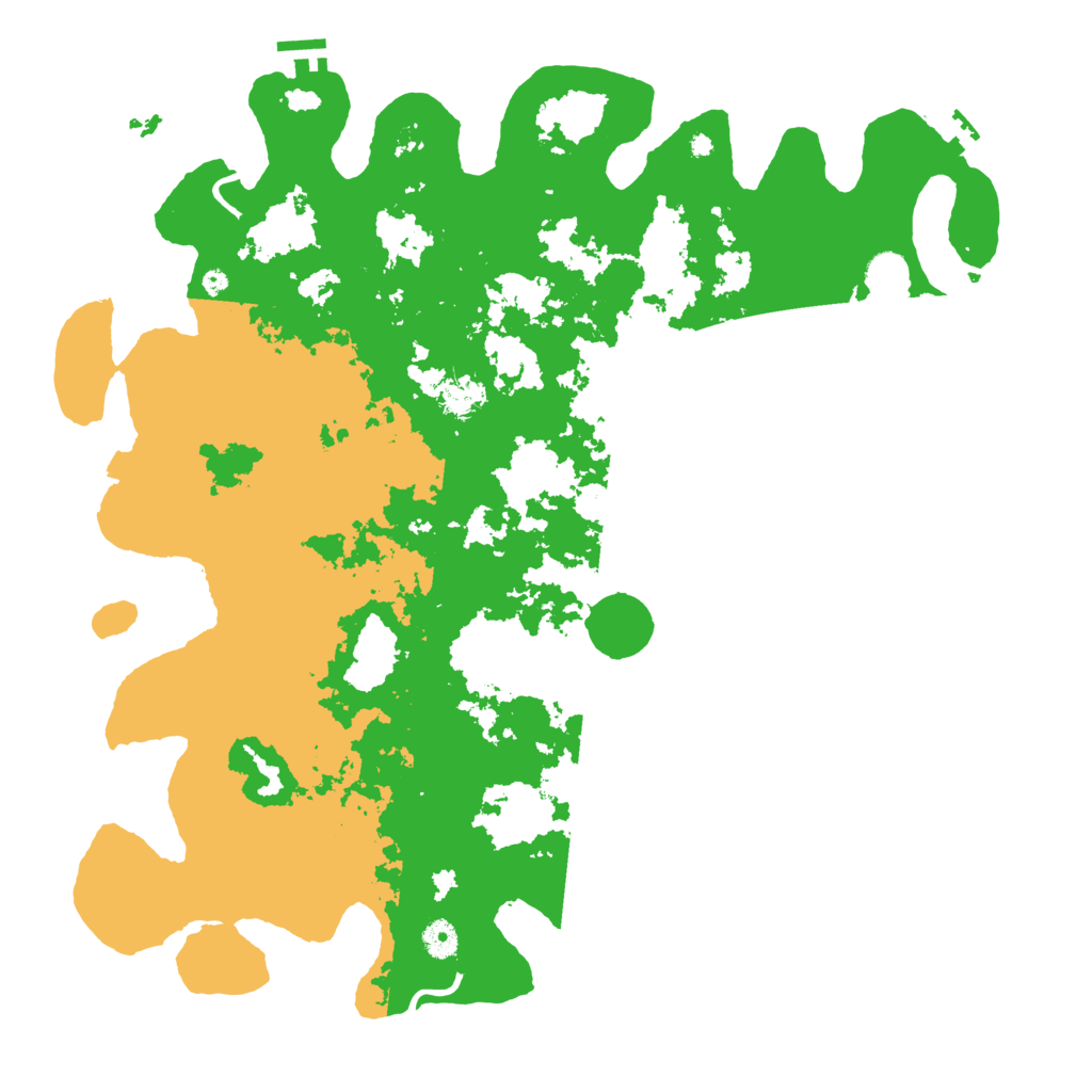 Biome Rust Map: Procedural Map, Size: 4500, Seed: 1733707073