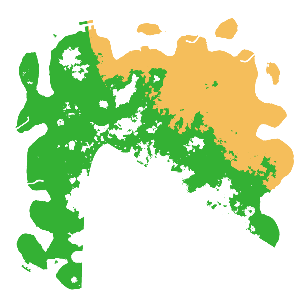 Biome Rust Map: Procedural Map, Size: 4500, Seed: 283988728