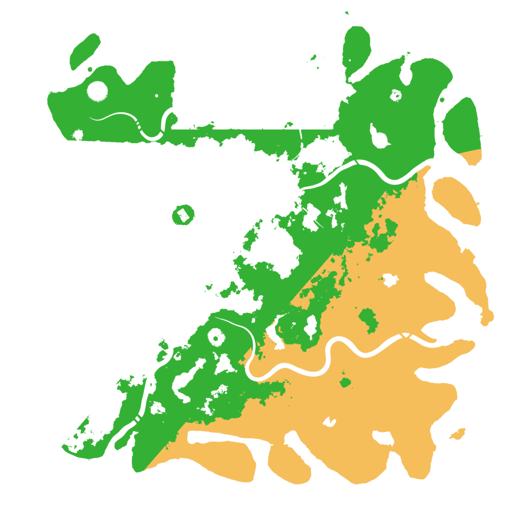 Biome Rust Map: Procedural Map, Size: 4500, Seed: 838746663