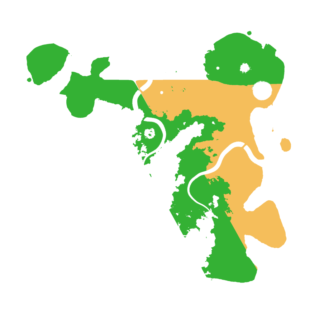 Biome Rust Map: Procedural Map, Size: 3000, Seed: 652635902