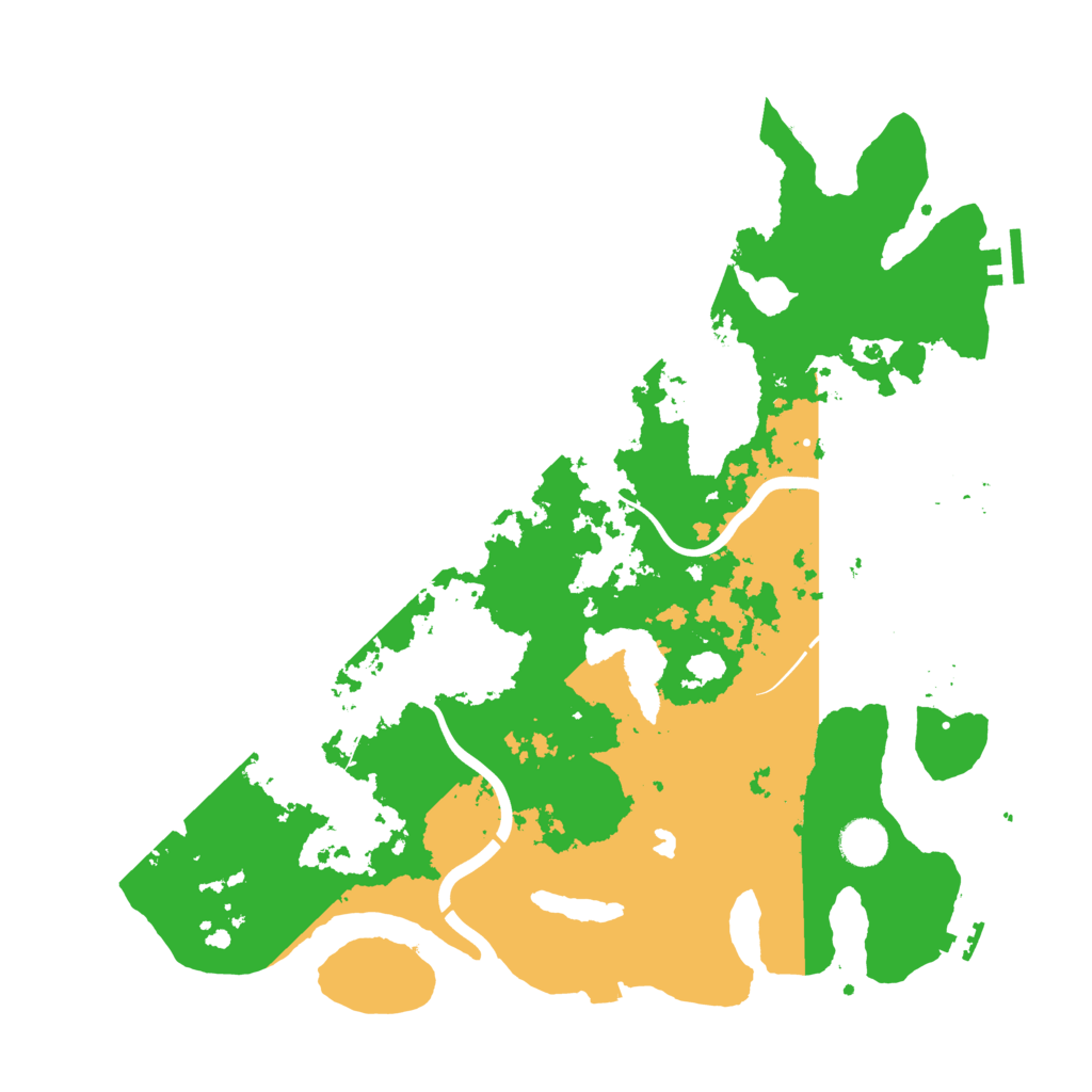 Biome Rust Map: Procedural Map, Size: 4000, Seed: 66054011