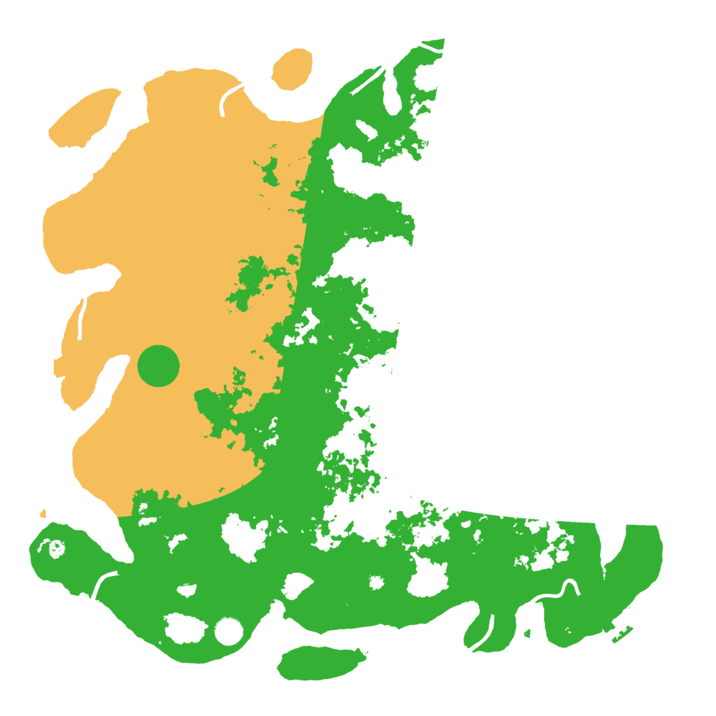 Biome Rust Map: Procedural Map, Size: 4500, Seed: 63259483