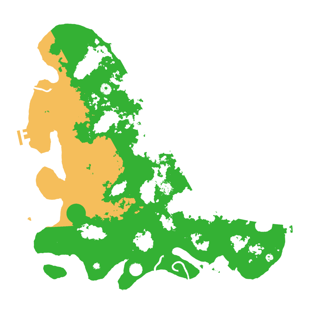 Biome Rust Map: Procedural Map, Size: 4250, Seed: 306709811