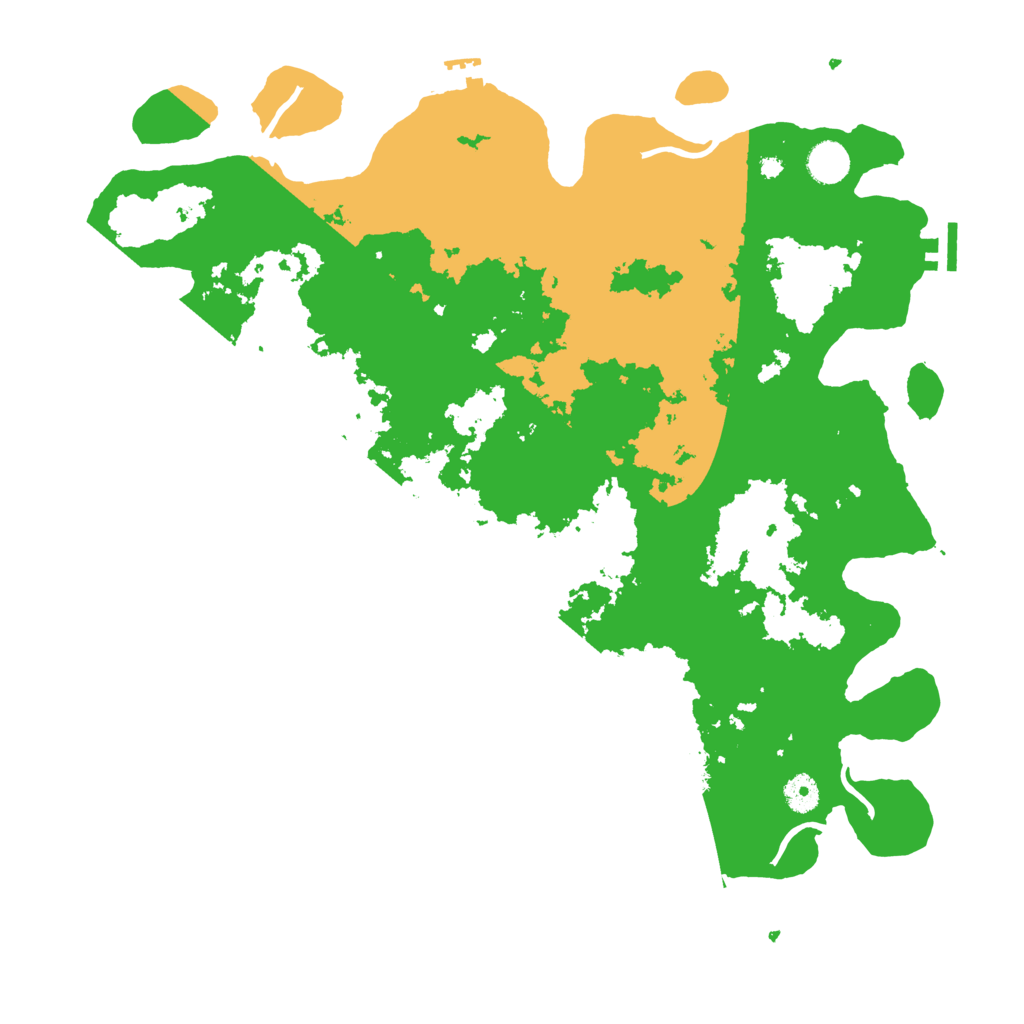 Biome Rust Map: Procedural Map, Size: 4250, Seed: 123590228