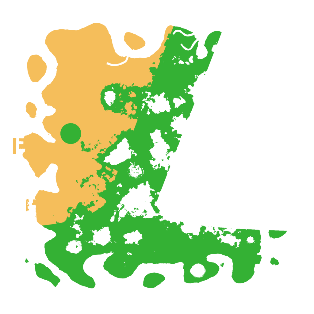 Biome Rust Map: Procedural Map, Size: 4000, Seed: 1289519592