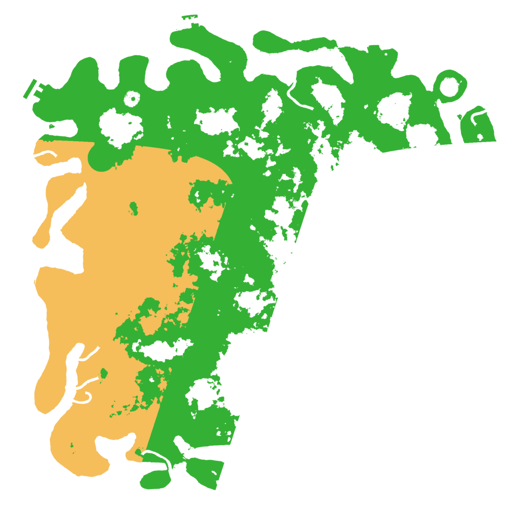 Biome Rust Map: Procedural Map, Size: 5000, Seed: 1313878466