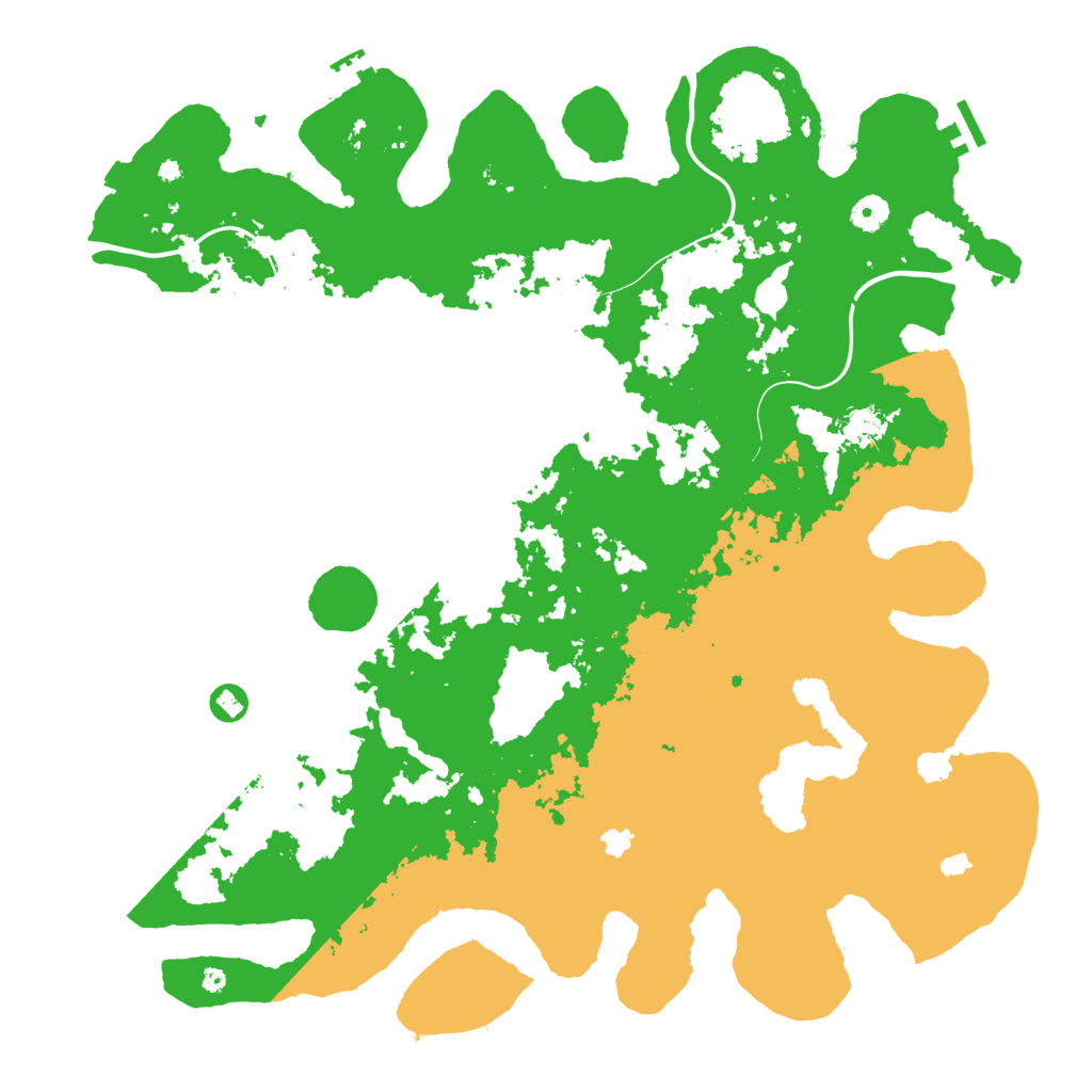 Biome Rust Map: Procedural Map, Size: 4500, Seed: 647299072
