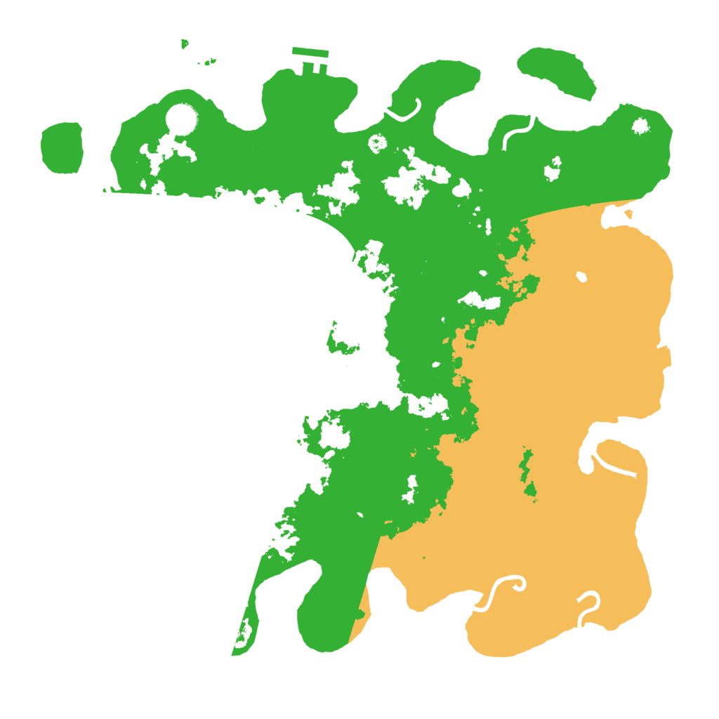 Biome Rust Map: Procedural Map, Size: 4000, Seed: 1343033877