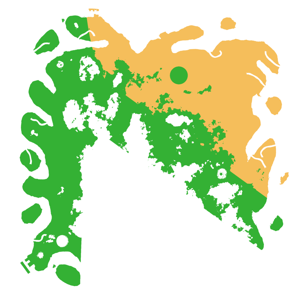 Biome Rust Map: Procedural Map, Size: 4500, Seed: 11102021