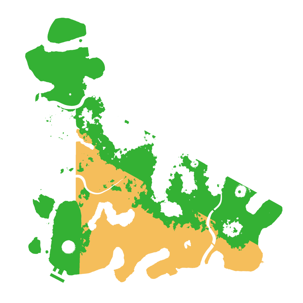 Biome Rust Map: Procedural Map, Size: 4000, Seed: 2131235