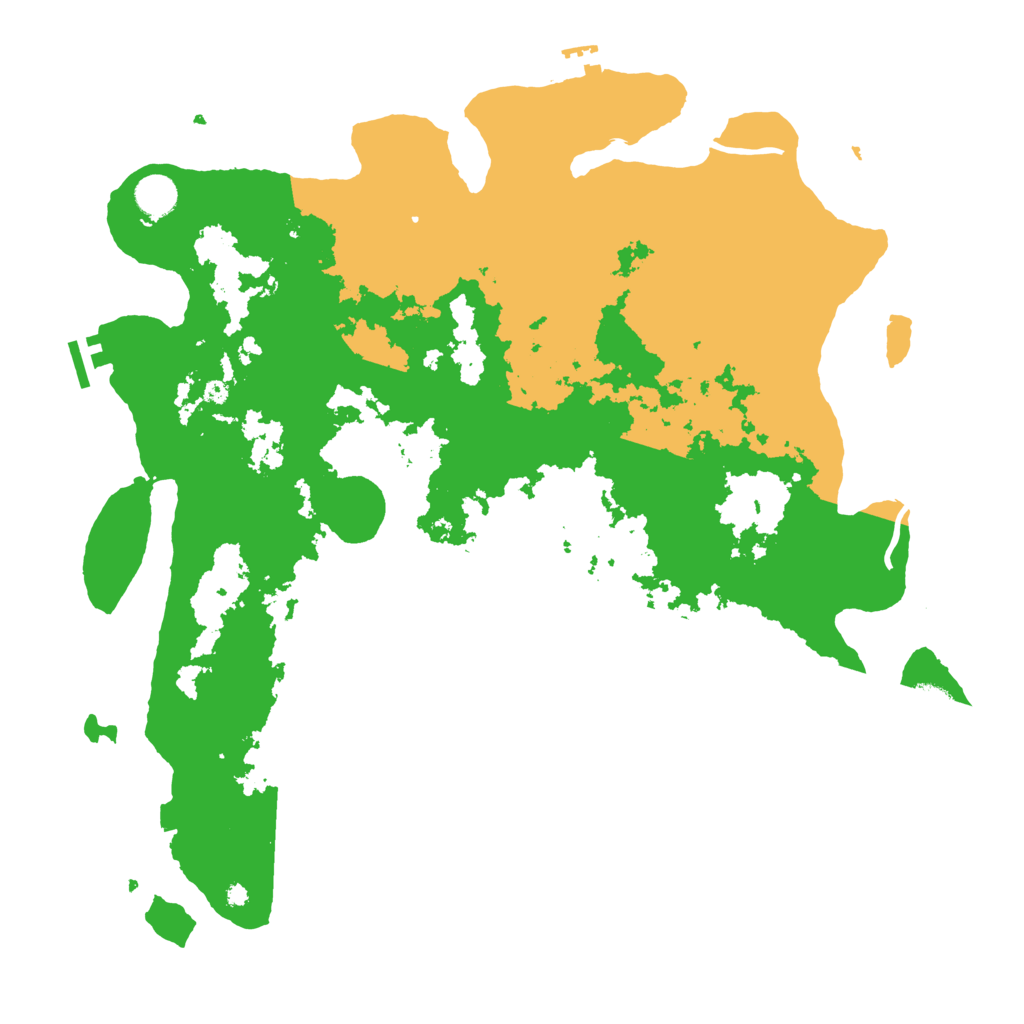 Biome Rust Map: Procedural Map, Size: 4300, Seed: 371020717