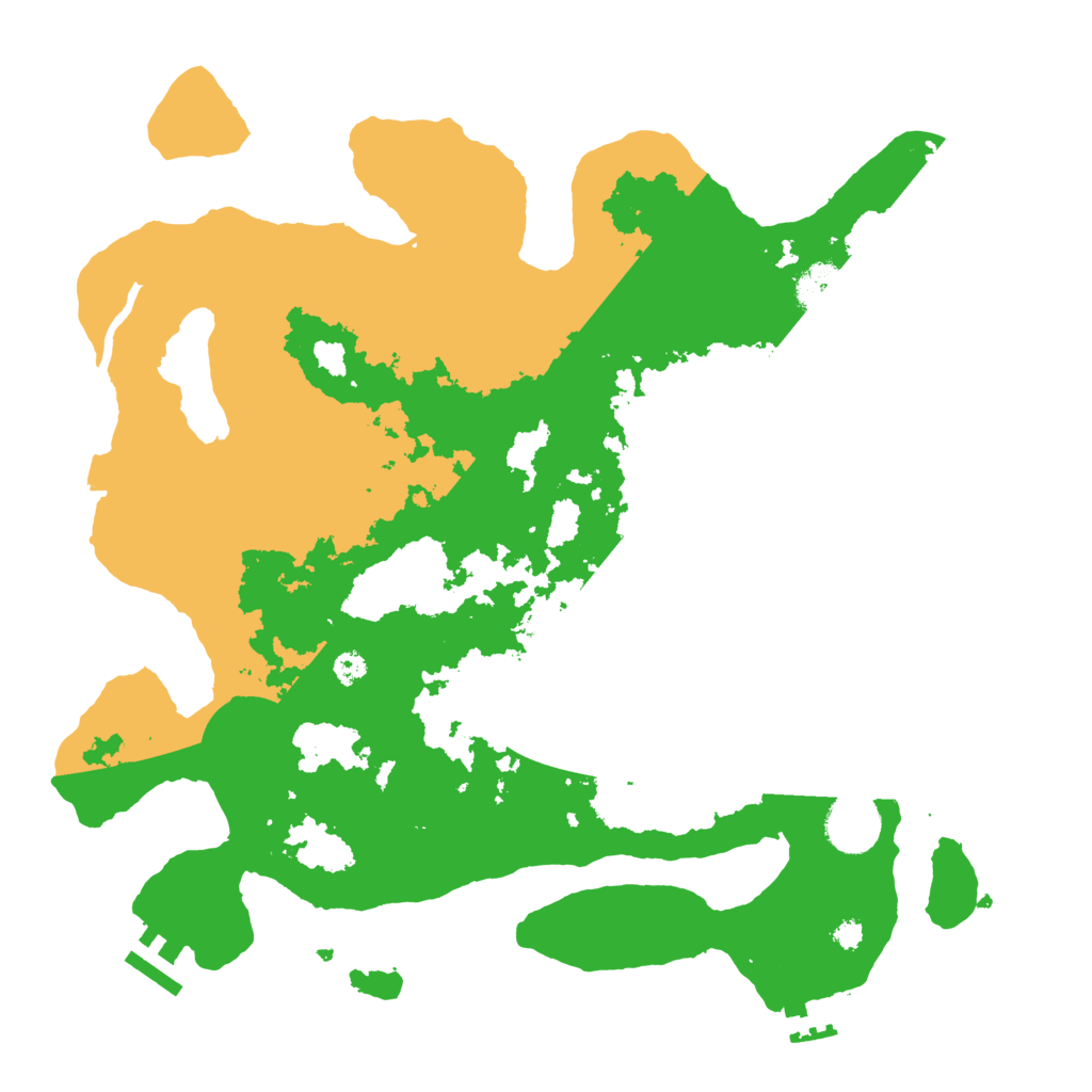 Biome Rust Map: Procedural Map, Size: 3500, Seed: 1668537744