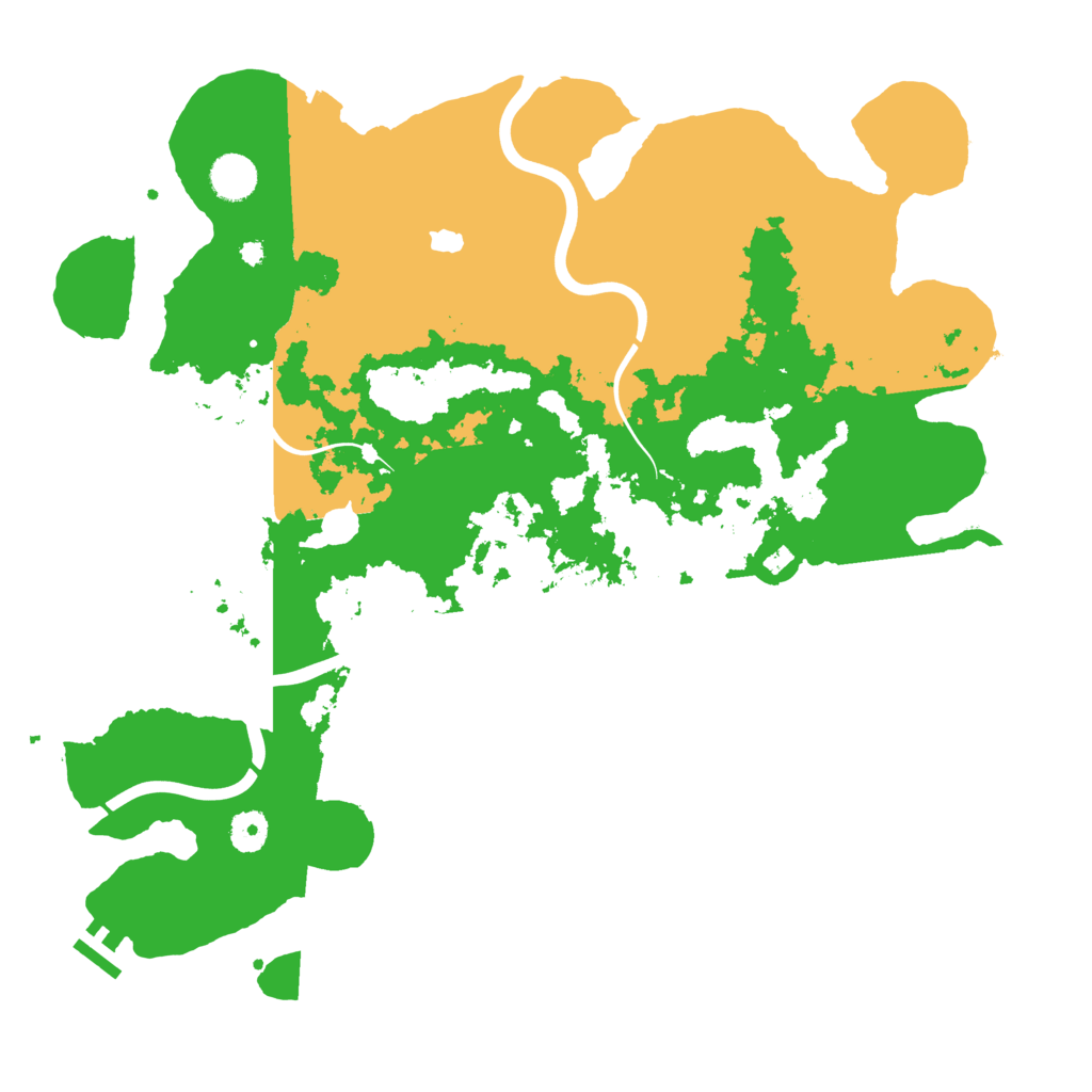 Biome Rust Map: Procedural Map, Size: 4096, Seed: 1509745554