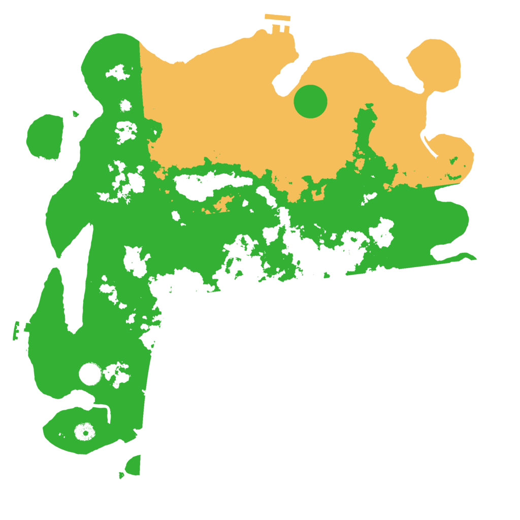 Biome Rust Map: Procedural Map, Size: 4096, Seed: 1509745554