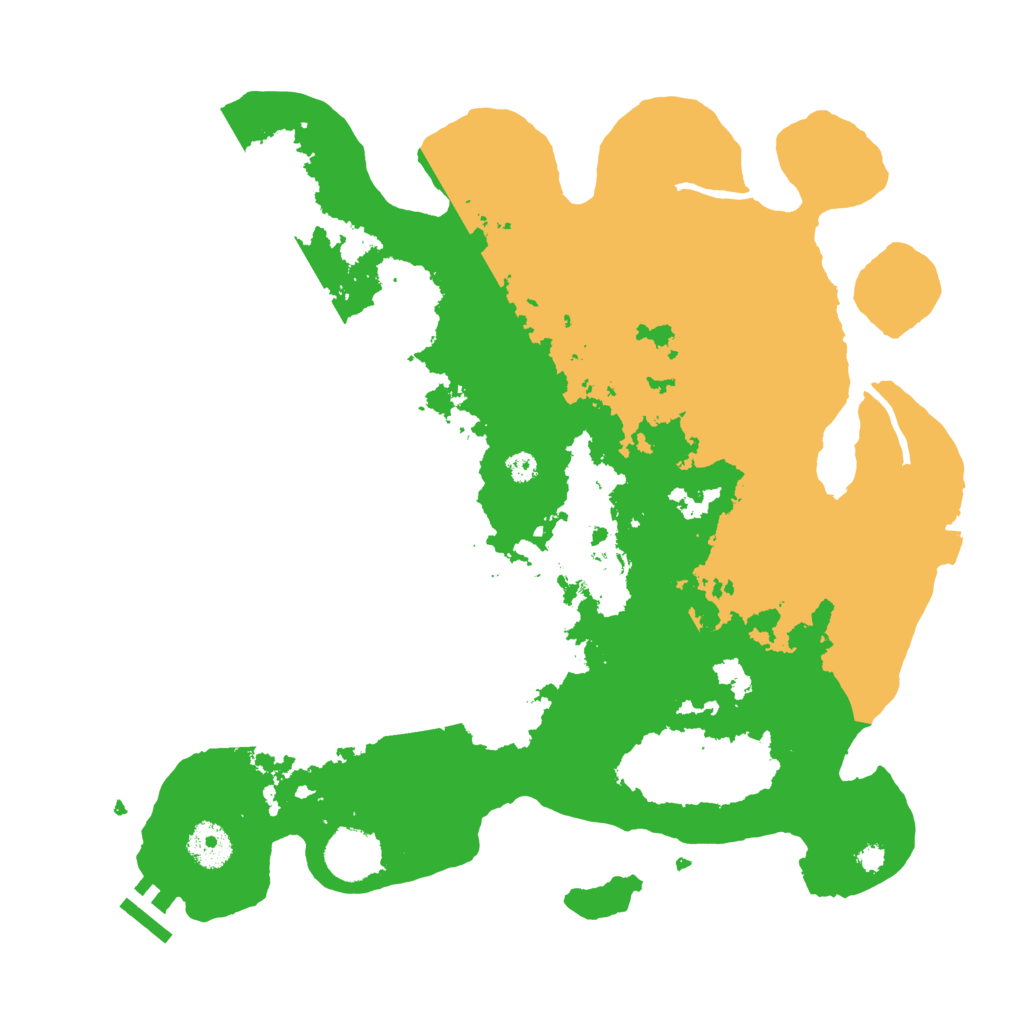 Biome Rust Map: Procedural Map, Size: 3500, Seed: 2138972431