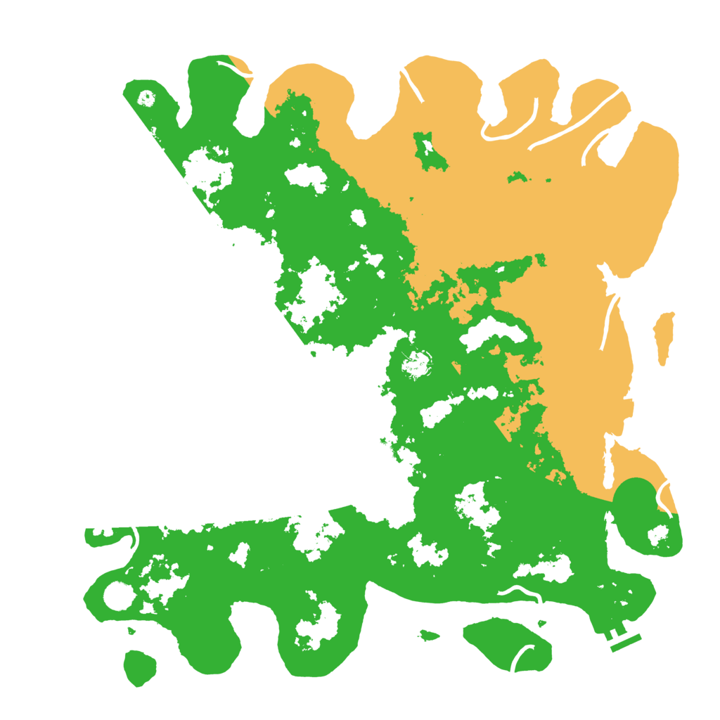 Biome Rust Map: Procedural Map, Size: 4500, Seed: 1442146941