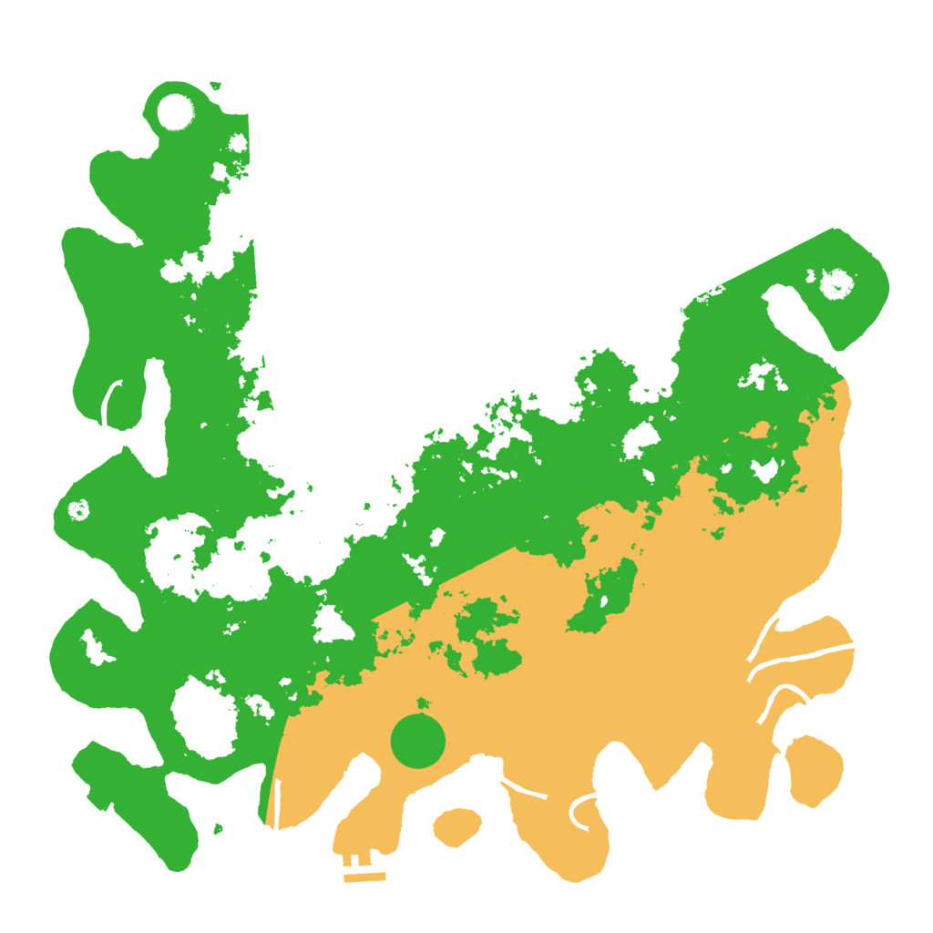 Biome Rust Map: Procedural Map, Size: 4500, Seed: 1991101903