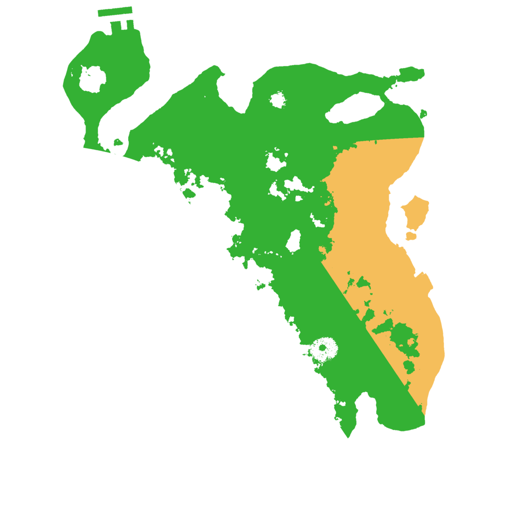 Biome Rust Map: Procedural Map, Size: 3000, Seed: 778019412