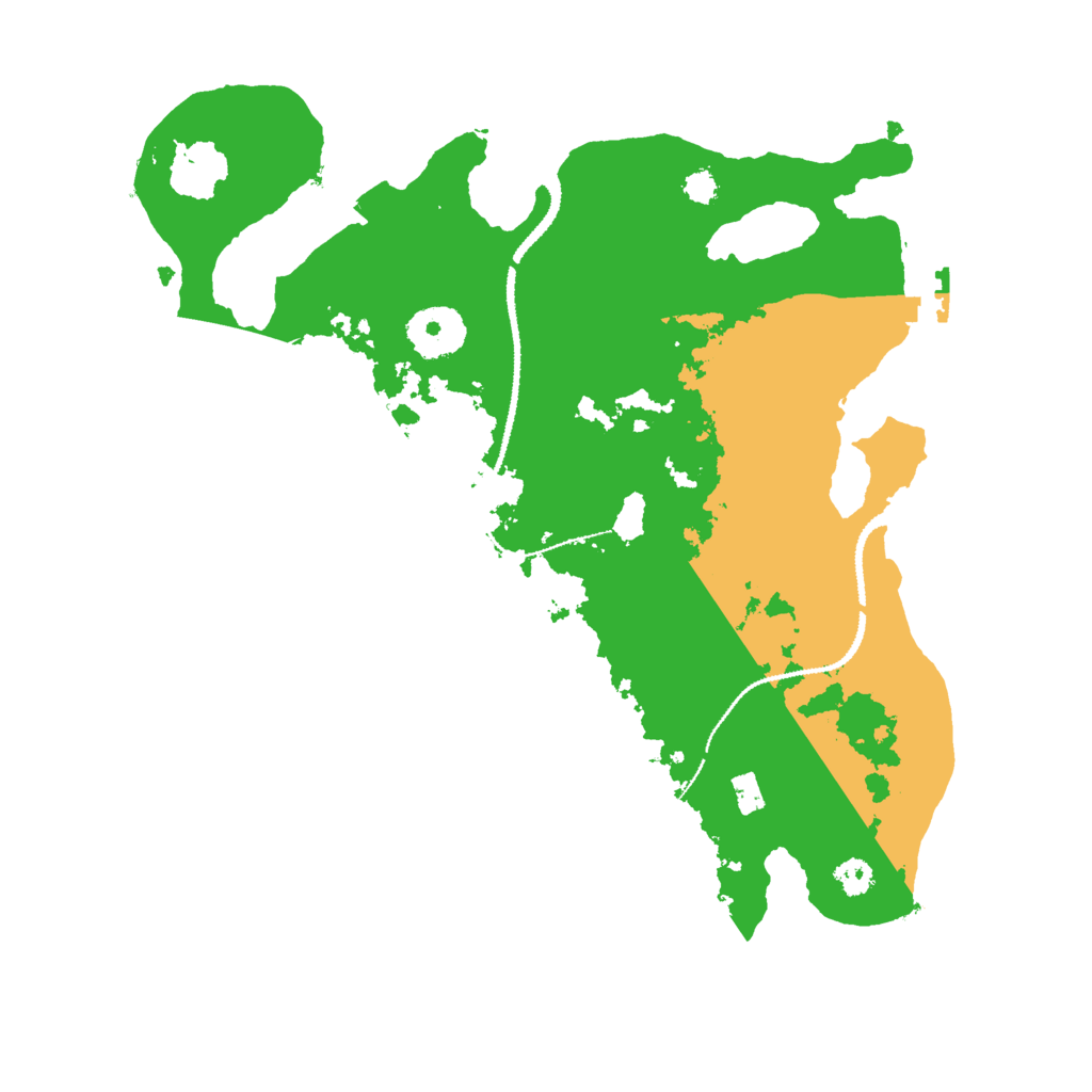 Biome Rust Map: Procedural Map, Size: 3000, Seed: 778019412