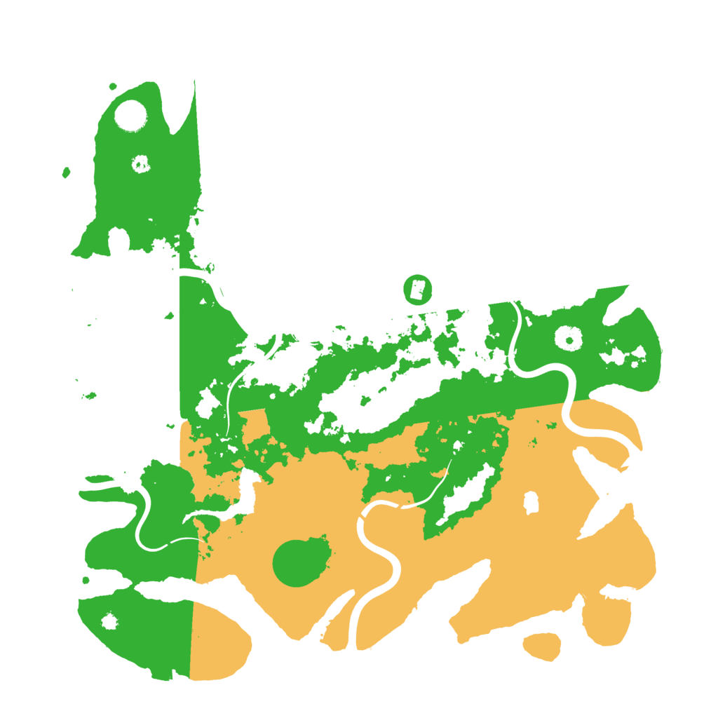 Biome Rust Map: Procedural Map, Size: 4000, Seed: 480877257