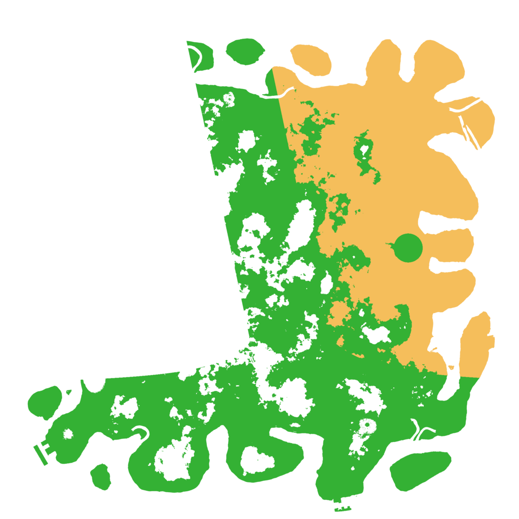 Biome Rust Map: Procedural Map, Size: 4750, Seed: 200