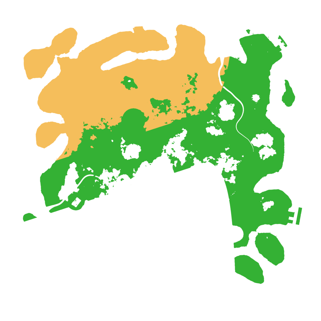 Biome Rust Map: Procedural Map, Size: 3750, Seed: 1948455293