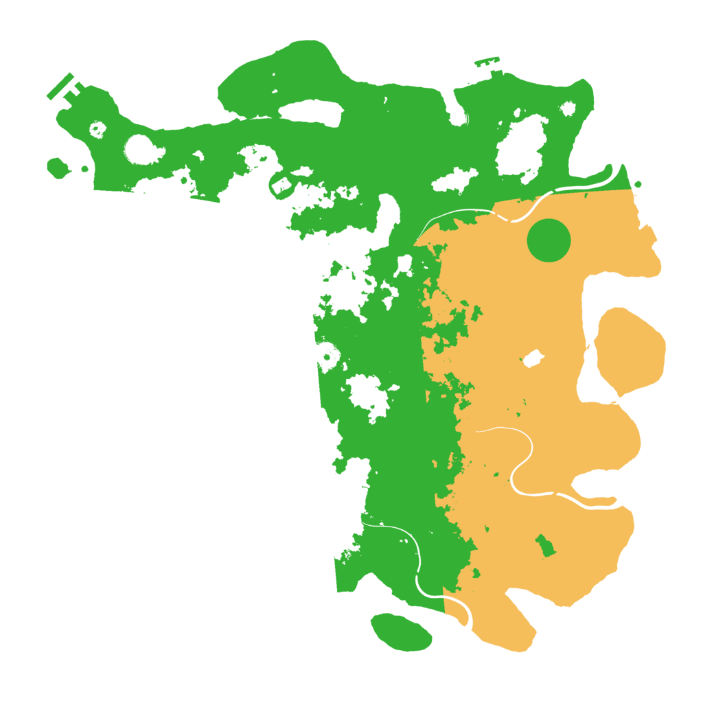 Biome Rust Map: Procedural Map, Size: 4250, Seed: 1614944338