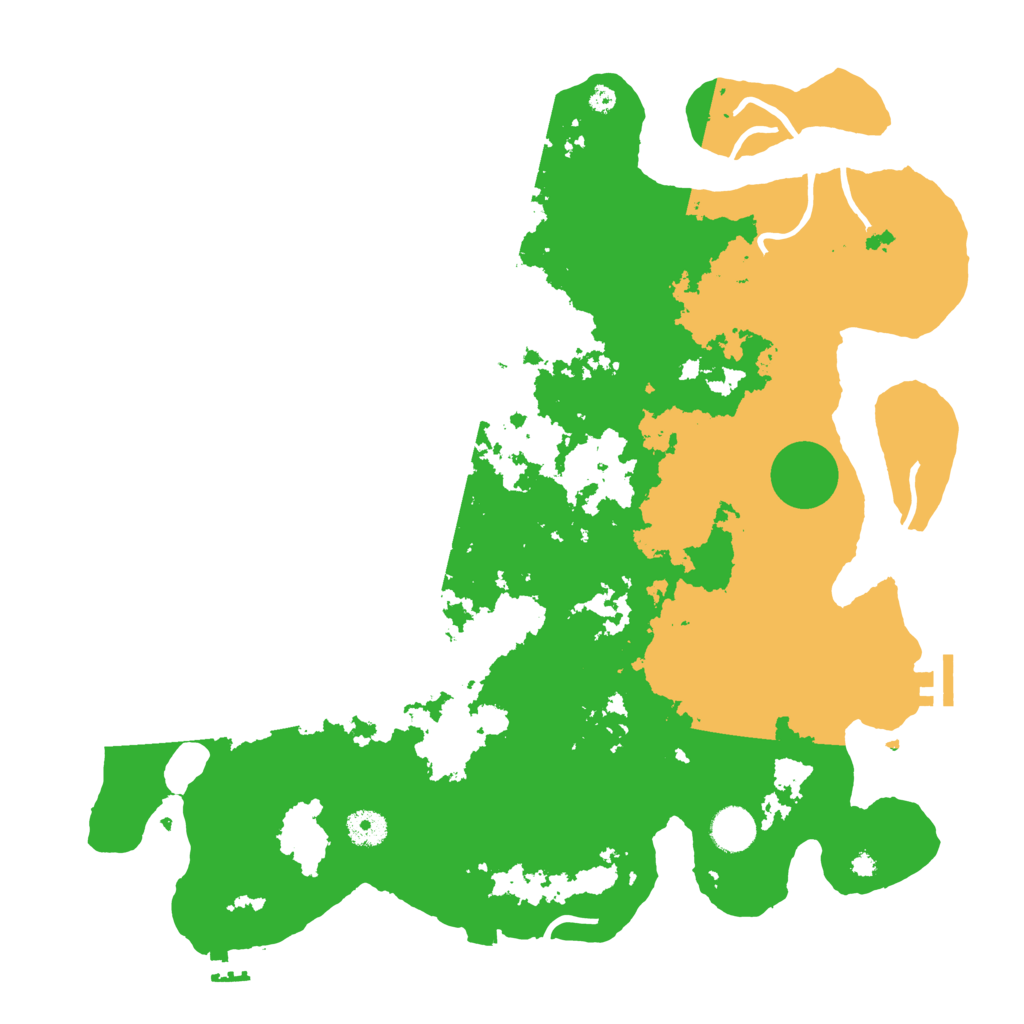 Biome Rust Map: Procedural Map, Size: 4000, Seed: 659466740