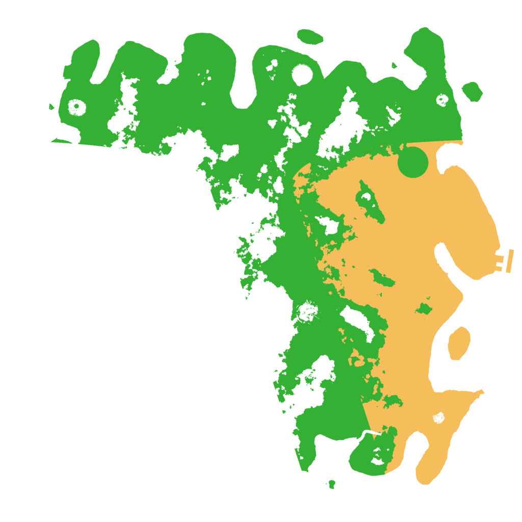 Biome Rust Map: Procedural Map, Size: 4500, Seed: 93636723