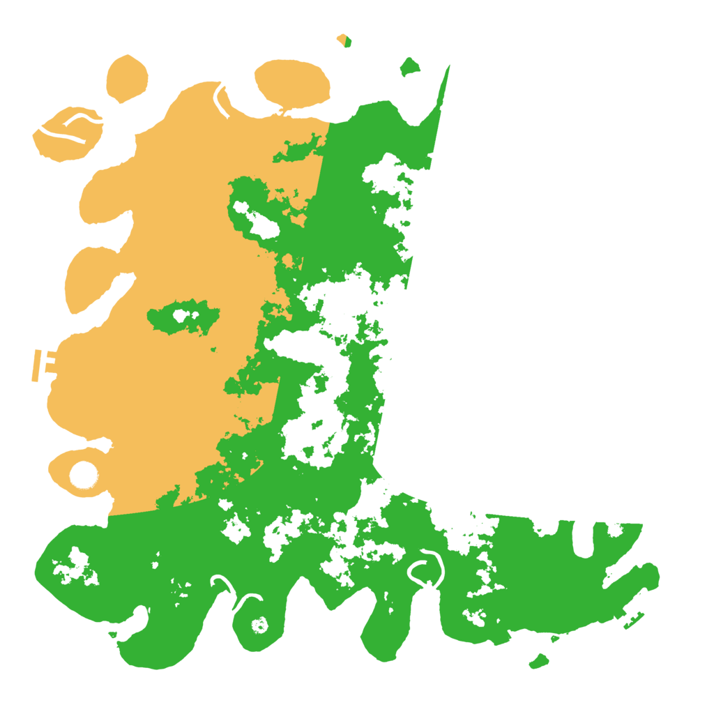 Biome Rust Map: Procedural Map, Size: 4500, Seed: 893731108