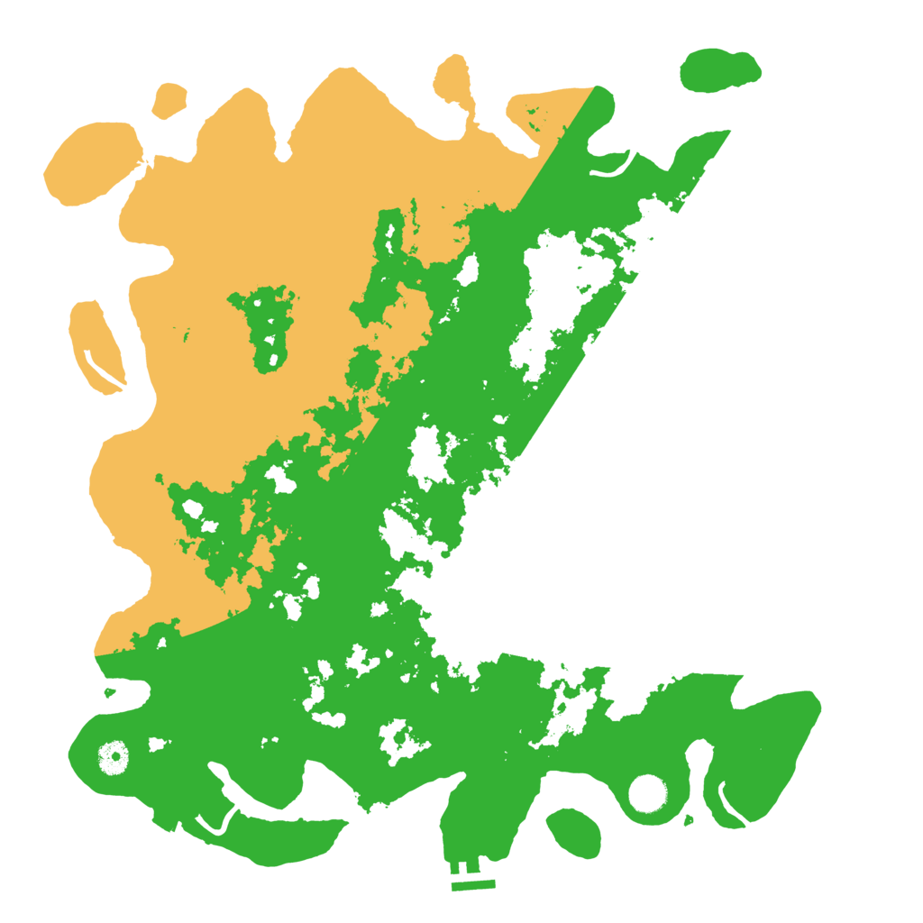 Biome Rust Map: Procedural Map, Size: 4250, Seed: 696916