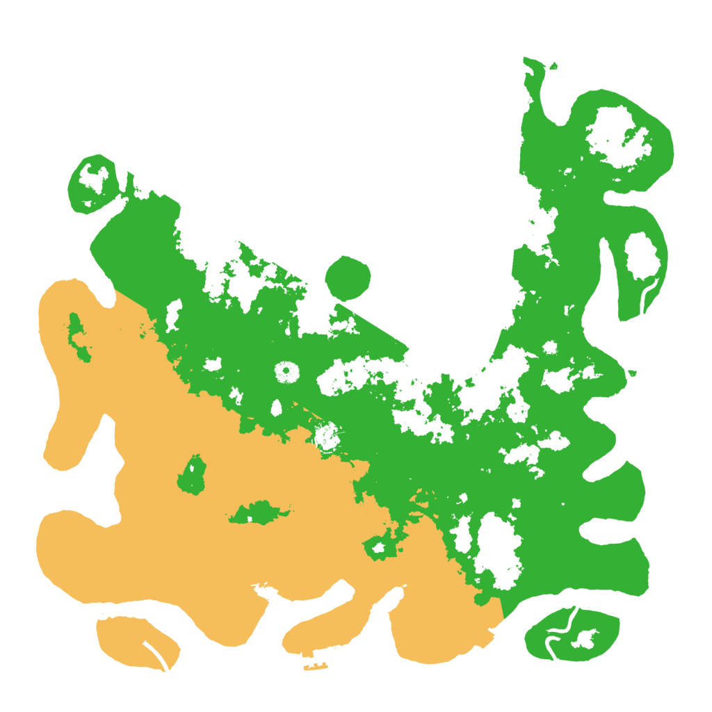 Biome Rust Map: Procedural Map, Size: 4500, Seed: 325643745