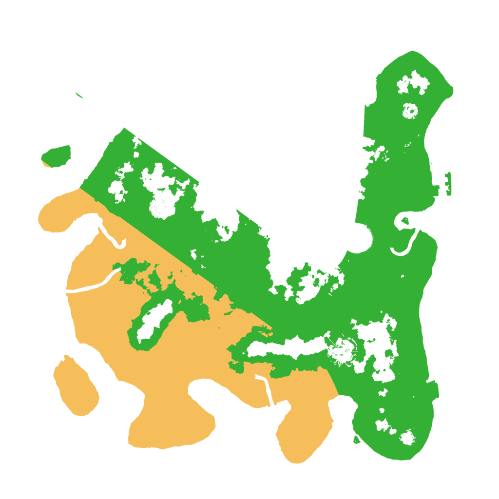 Biome Rust Map: Procedural Map, Size: 3250, Seed: 111111