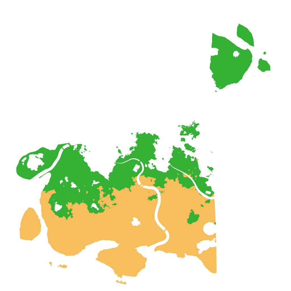 Biome Rust Map: Procedural Map, Size: 4250, Seed: 472676937