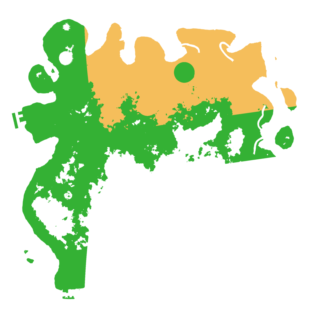 Biome Rust Map: Procedural Map, Size: 4040, Seed: 50000