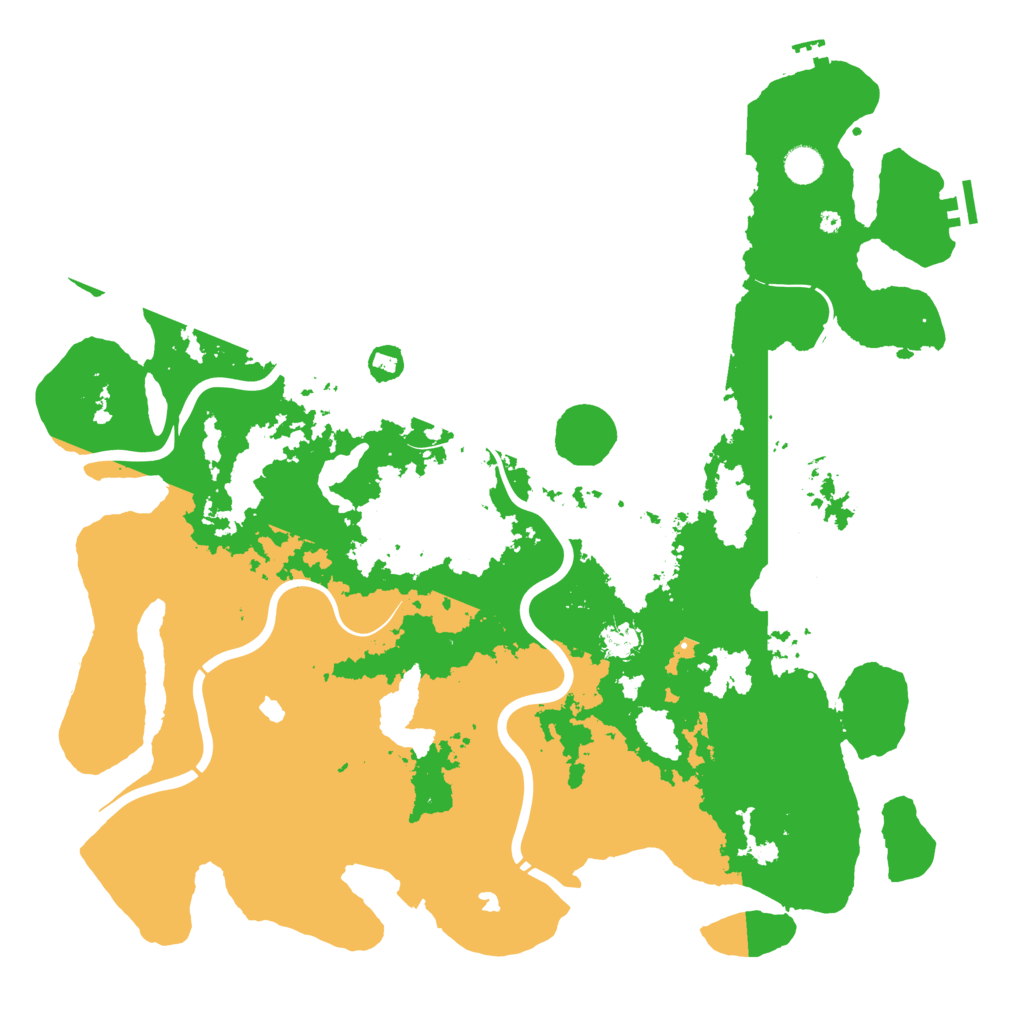 Biome Rust Map: Procedural Map, Size: 4700, Seed: 1674076894