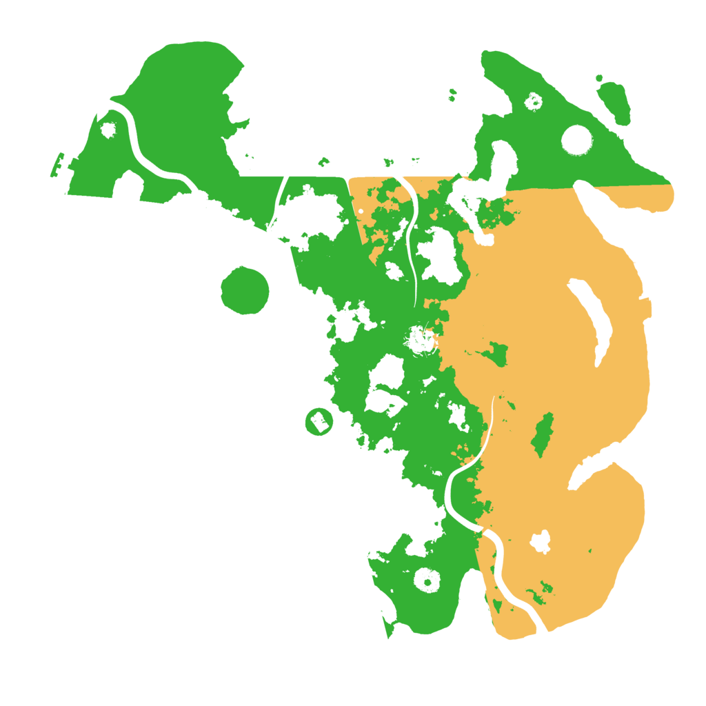 Biome Rust Map: Procedural Map, Size: 4100, Seed: 6745963