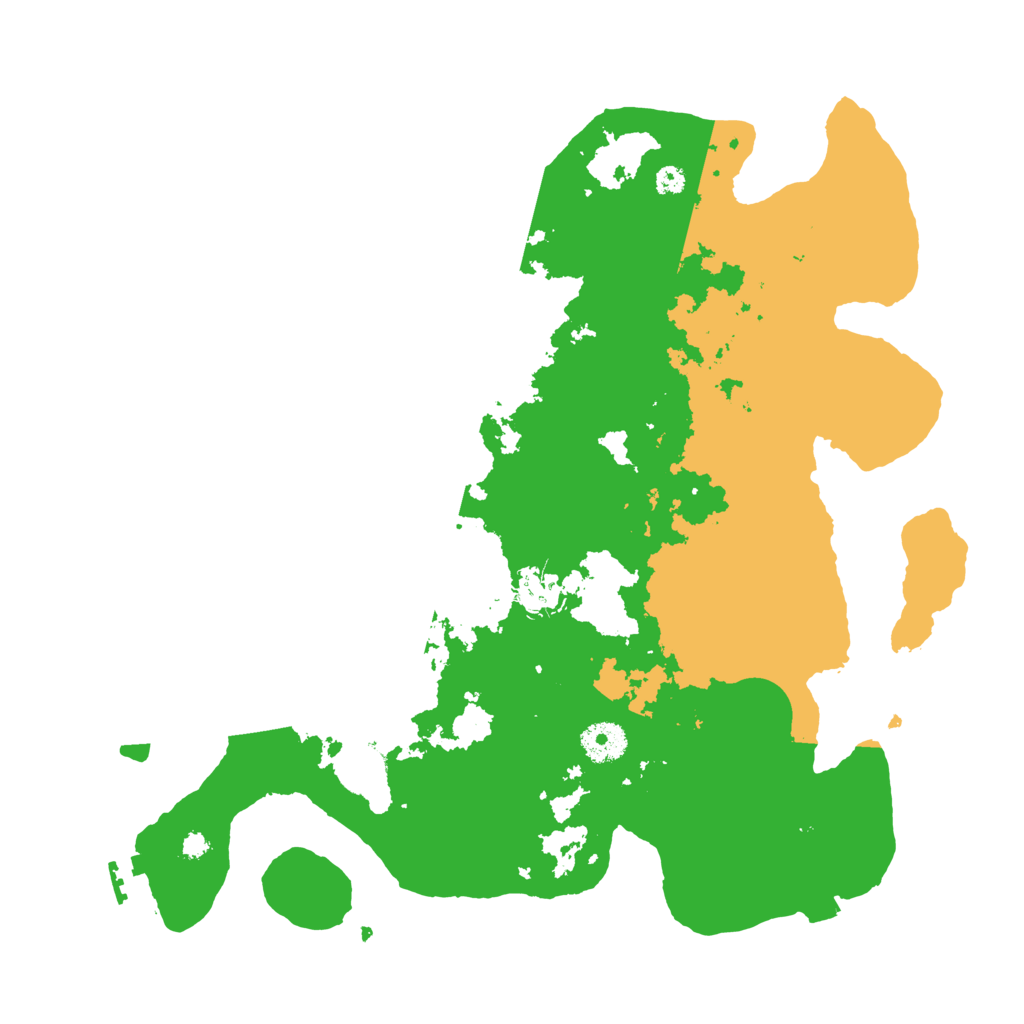 Biome Rust Map: Procedural Map, Size: 3600, Seed: 821700033