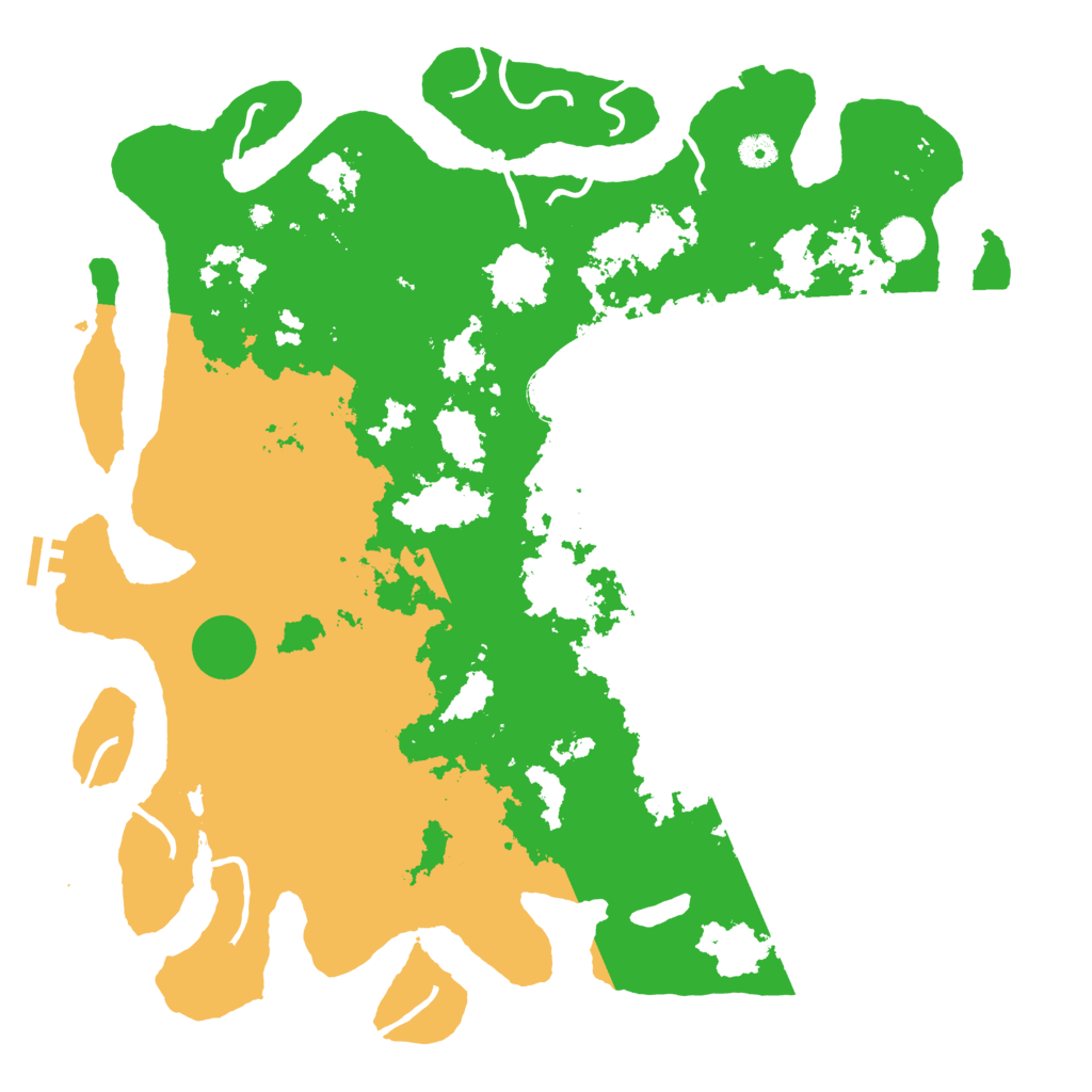 Biome Rust Map: Procedural Map, Size: 4500, Seed: 1320989951