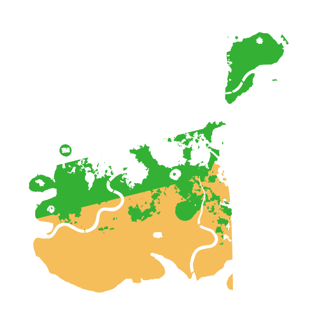 Biome Rust Map: Procedural Map, Size: 4253, Seed: 1691504211