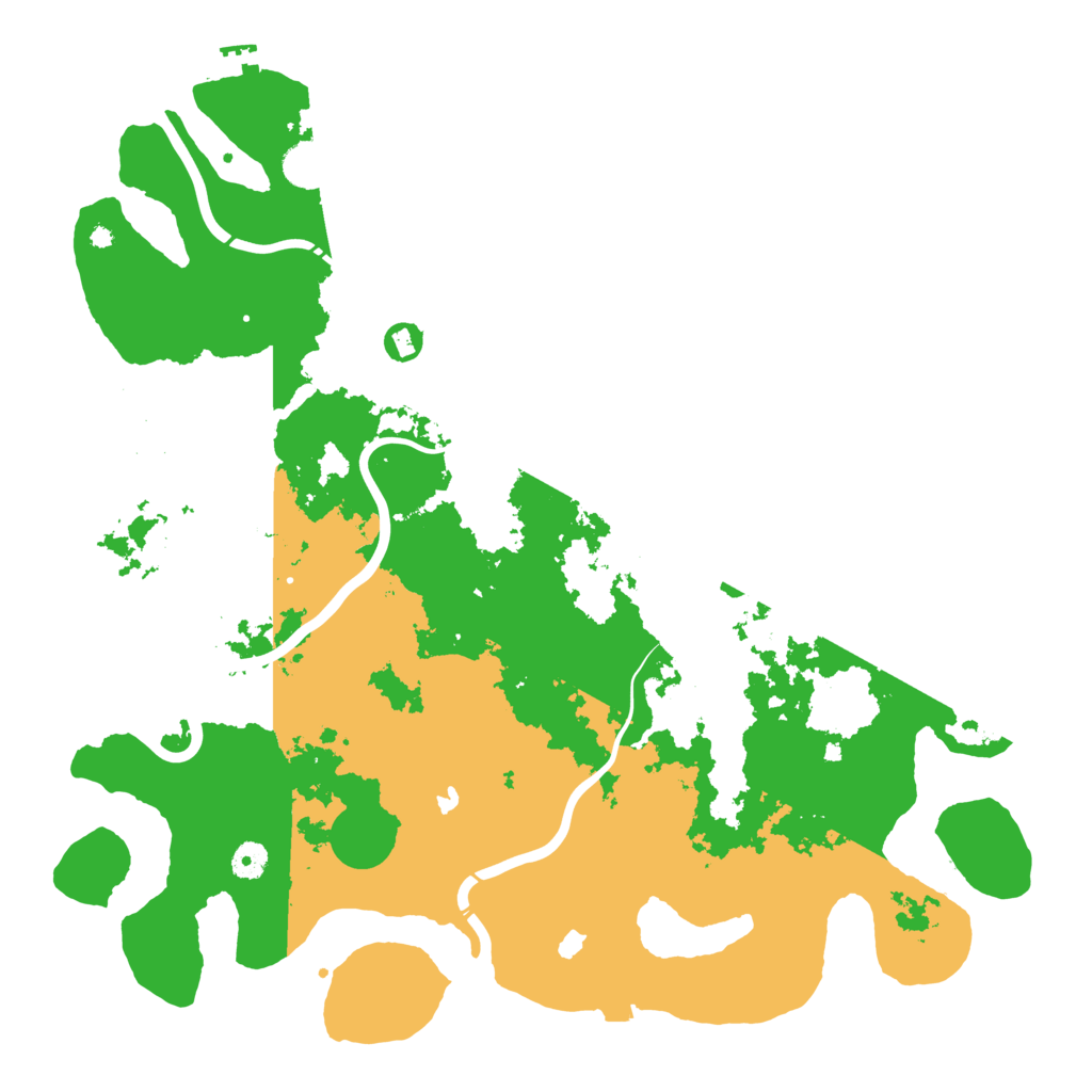 Biome Rust Map: Procedural Map, Size: 4500, Seed: 29504699