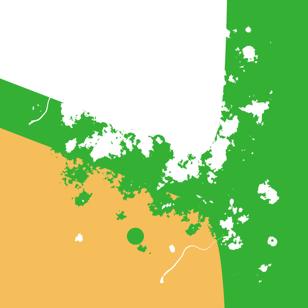 Biome Rust Map: Procedural Map, Size: 4800, Seed: 572461