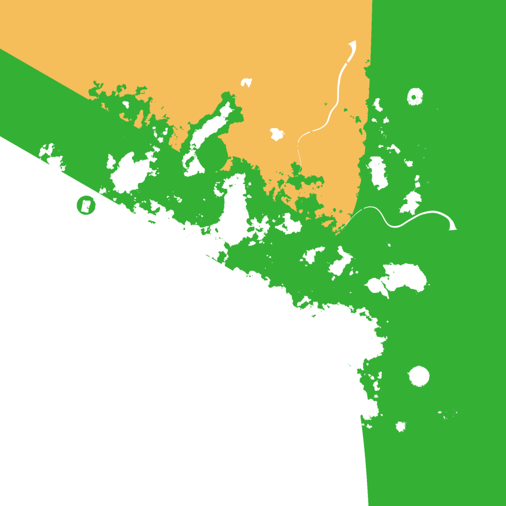 Biome Rust Map: Procedural Map, Size: 4500, Seed: 1258394243