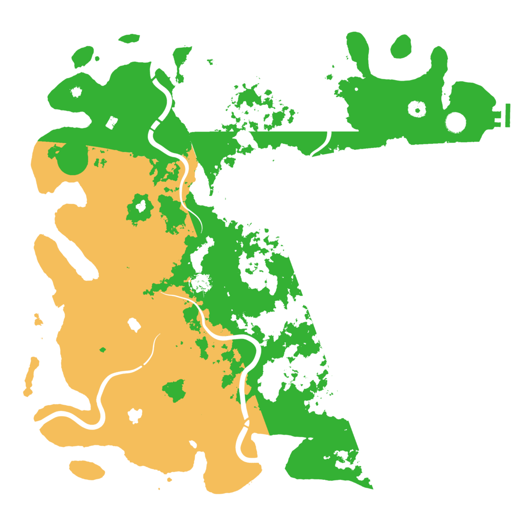 Biome Rust Map: Procedural Map, Size: 4500, Seed: 1497035659