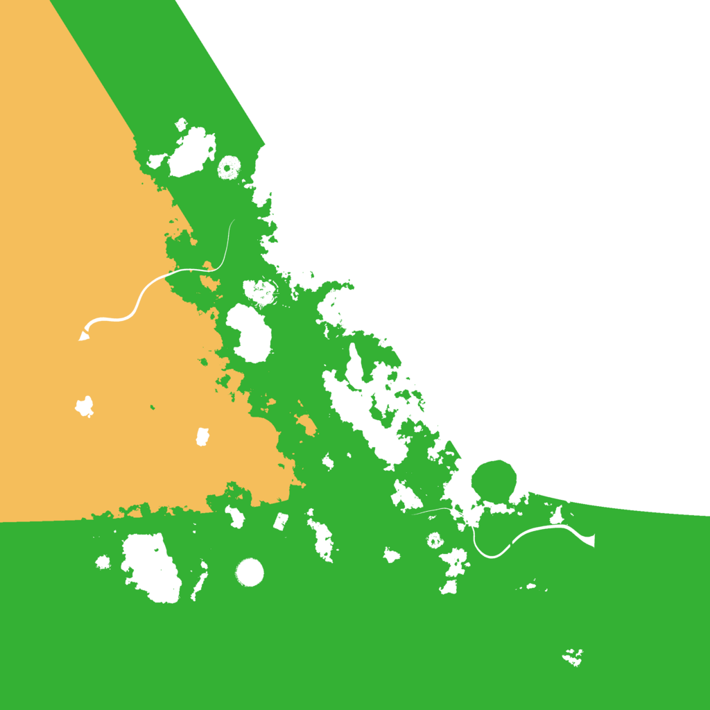 Biome Rust Map: Procedural Map, Size: 4500, Seed: 523078751