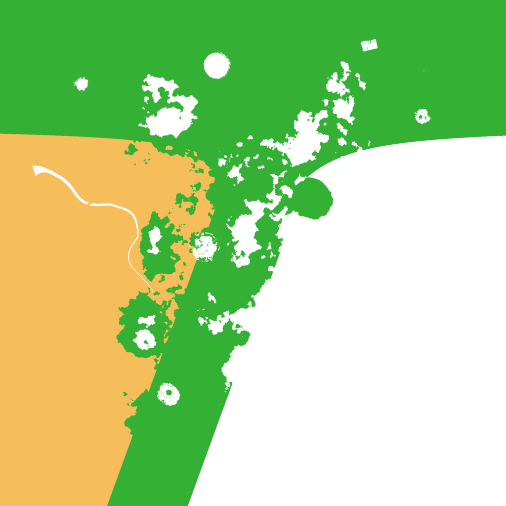 Biome Rust Map: Procedural Map, Size: 3500, Seed: 1207925618