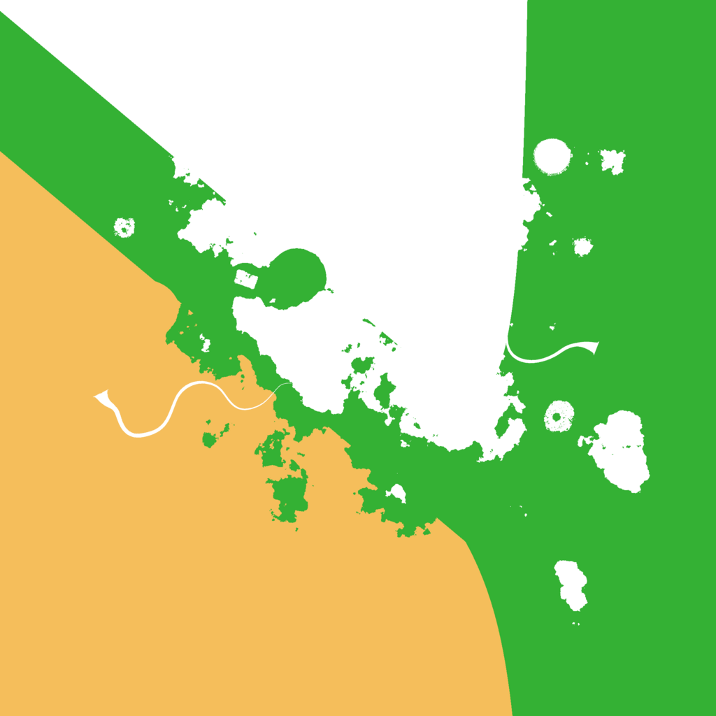 Biome Rust Map: Procedural Map, Size: 3500, Seed: 737926944