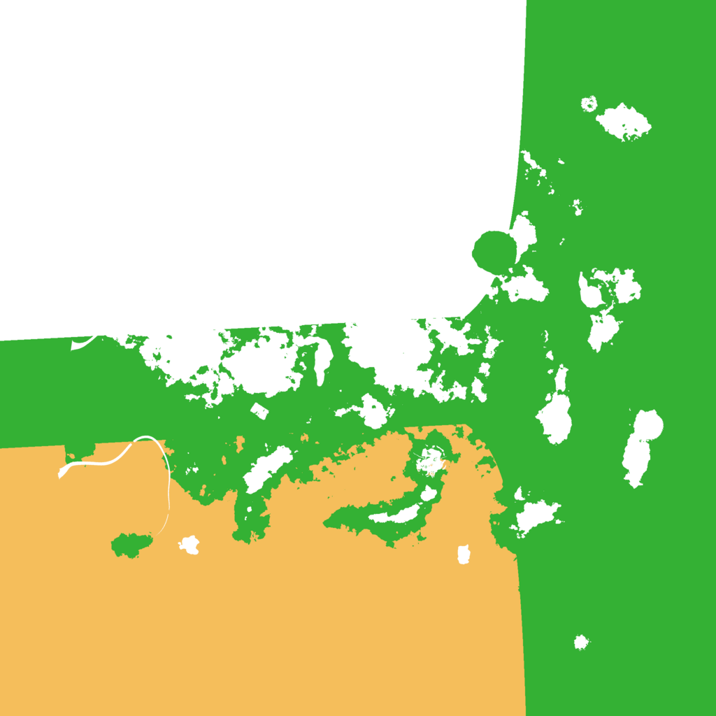 Biome Rust Map: Procedural Map, Size: 4500, Seed: 1034881497