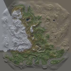 Thumbnail Rust Map: Procedural Map, Size: 4500, Seed: 422, 15 Monuments