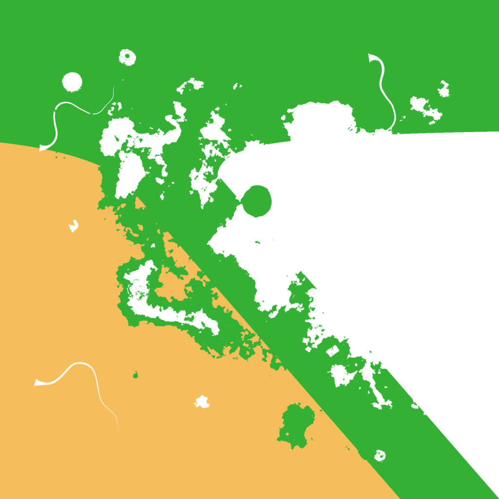 Biome Rust Map: Procedural Map, Size: 4500, Seed: 709608888